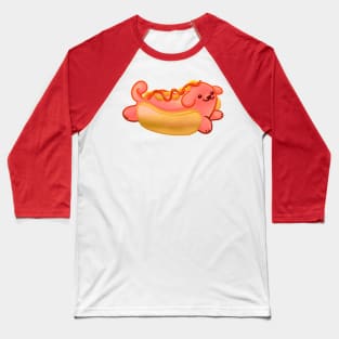 Hot Dog Dog Baseball T-Shirt